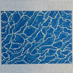 The Gingham Stitchery Maddie Sweet Designs Empty Pool Clutch Needlepoint Canvas