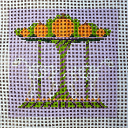 The Gingham Stitchery Maddie Sweet Designs Headless Horseman Carousel 13 Mesh Needlepoint Canvas