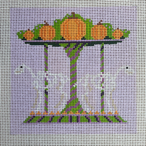 The Gingham Stitchery Maddie Sweet Designs Headless Horseman Carousel 18 Mesh Needlepoint Canvas