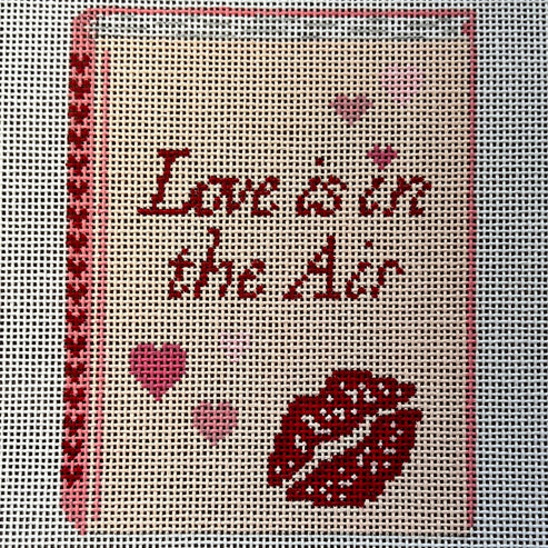 The Gingham Stitchery Maddie Sweet Designs Romance Book Needlepoint Canvas