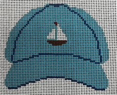 The Gingham Stitchery Maddie Sweet Designs Sail Boat Hat Needlepoint Canvas