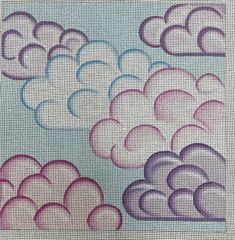 The Gingham Stitchery Maiden Lane Dream Cloud Pillow Needlepoint Canvas