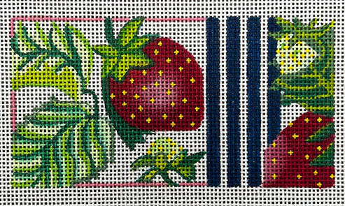 The Gingham Stitchery Maiden Lane San Juan Berries Needlepoint Canvas