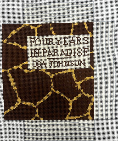 The Gingham Stitchery The Sheffield Collection Four Years In Paradise Coffee Table Book Needlepoint Canvas