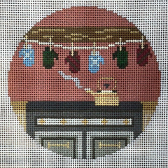 The Gingham Stitchery The Squirrel And The Snail My Favorite Things Bright Copper Kettles And Warm Woolen Mittens Needlepoint Canvas