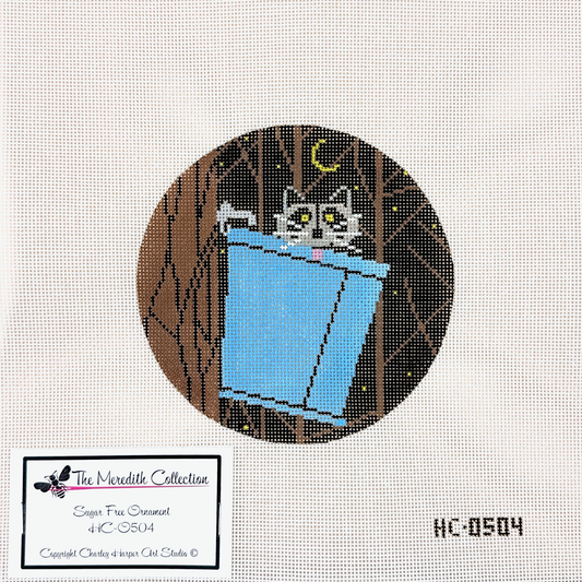Charley Harper Sugar Free Front Needlepoint Canvas