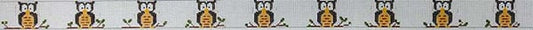 The Meredith Collection Owls Belt Needlepoint Canvas