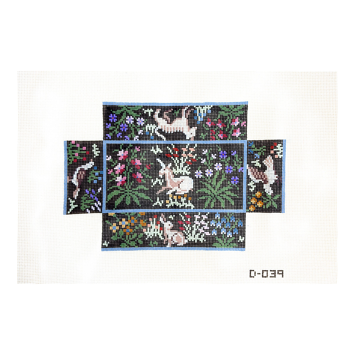 The Meredith Collection Treglown Designs Cluny Brick Cover Needlepoint Canvas