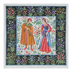 The Meredith Collection Treglown Designs Tapestry with People Needlepoint Canvas