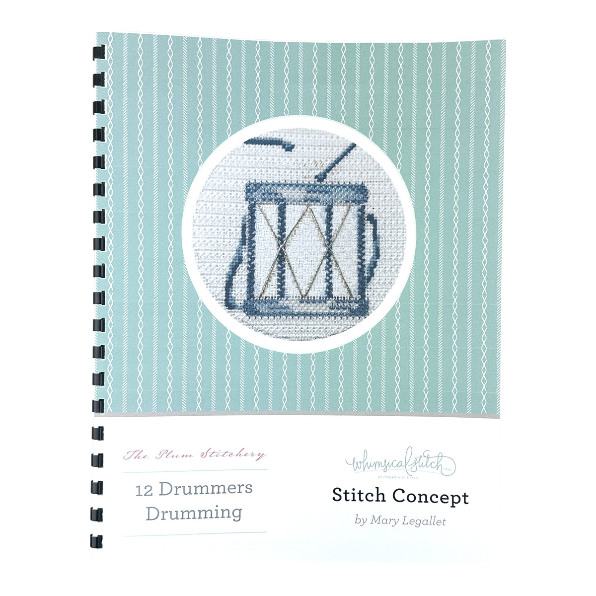 The Plum Stitchery 12 Drummers Drumming Stitch Concept Guide From Whimsical Stitch