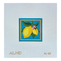 The Plum Stitchery Amy Lewandowski Lemon Needlepoint Canvas