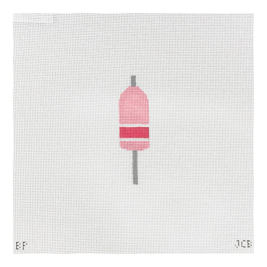 The Plum Stitchery JCB Stitches Buoy Needlepoint Canvas - Pink