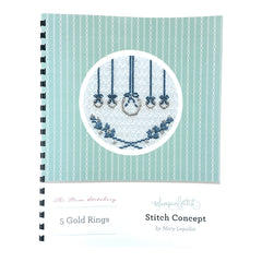 The Plum Stitchery Five Golden Rings Stitch Concept Guide From Whimsical Stitch