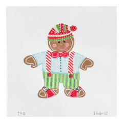 The Plum Stitchery The Stitched Garden Fred Needlepoint Canvas