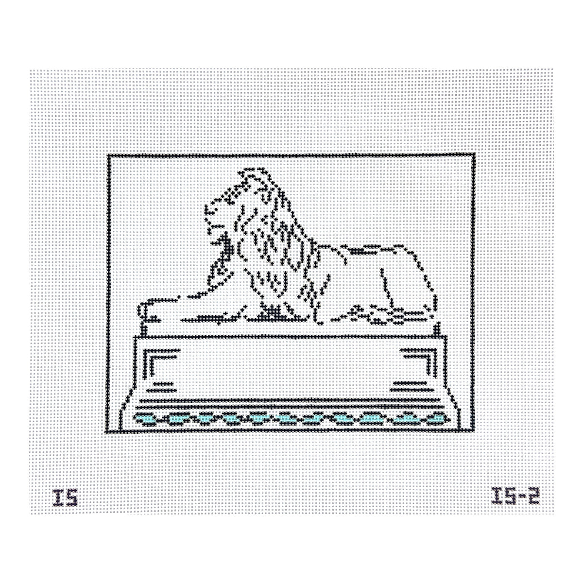 The Plum Stitchery Isla Simpson Leonard Needlepoint Canvas