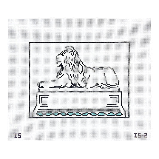 The Plum Stitchery Isla Simpson Leonard Needlepoint Canvas