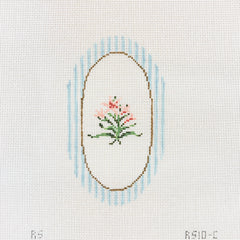 The Plum Stitchery Lily Needlepoint Canvas