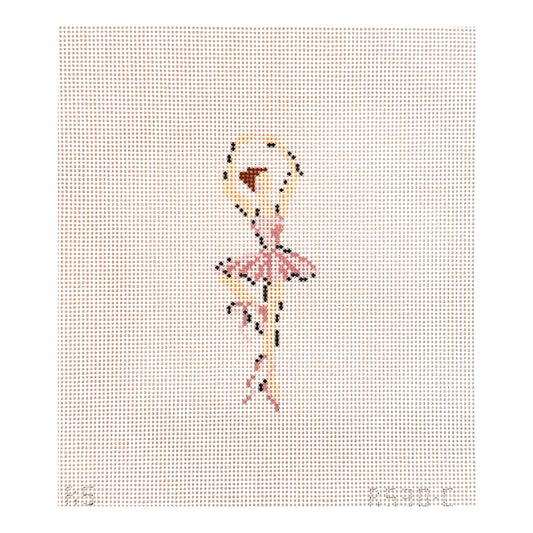 The Plum Stitchery Nutcracker Series - Ballerina Passe Needlepoint Canvas