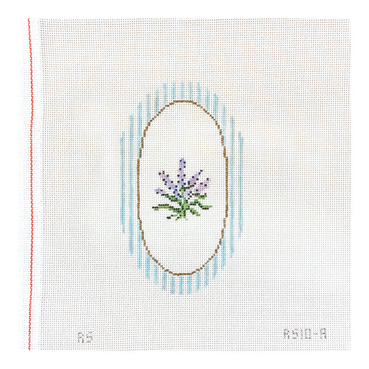 The Plum Stitchery Riley Sheehey Lavender Needlepoint Canvas