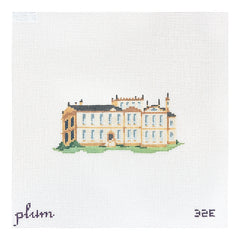 The Plum Stitchery The Secret Garden Misselthwaite Manor Needlepoint Canvas
