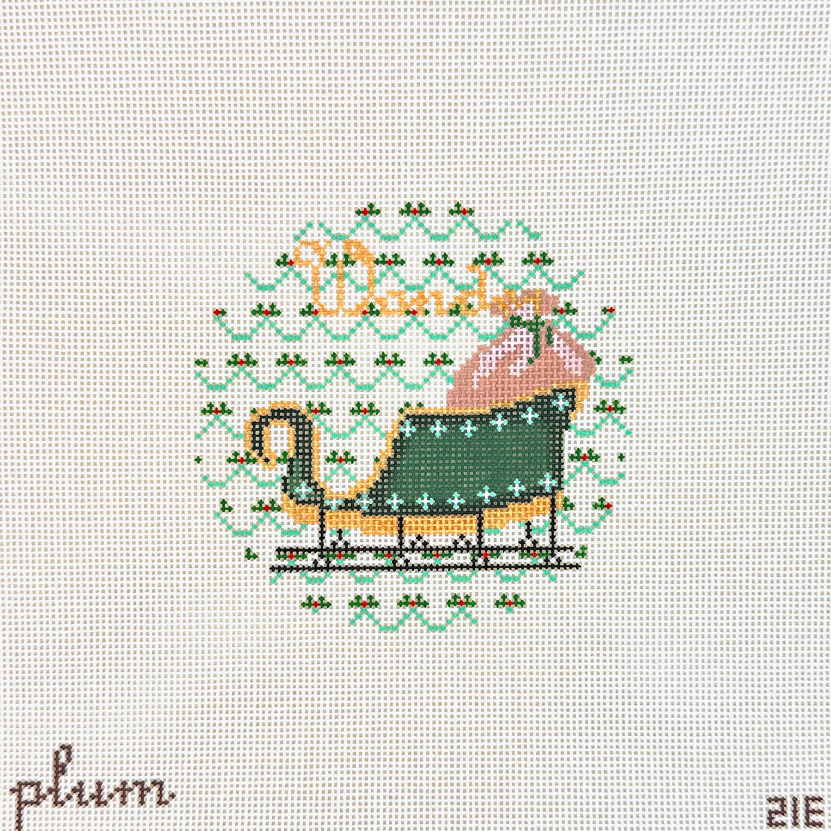 The Plum Stitchery Wonder Needlepoint Canvas