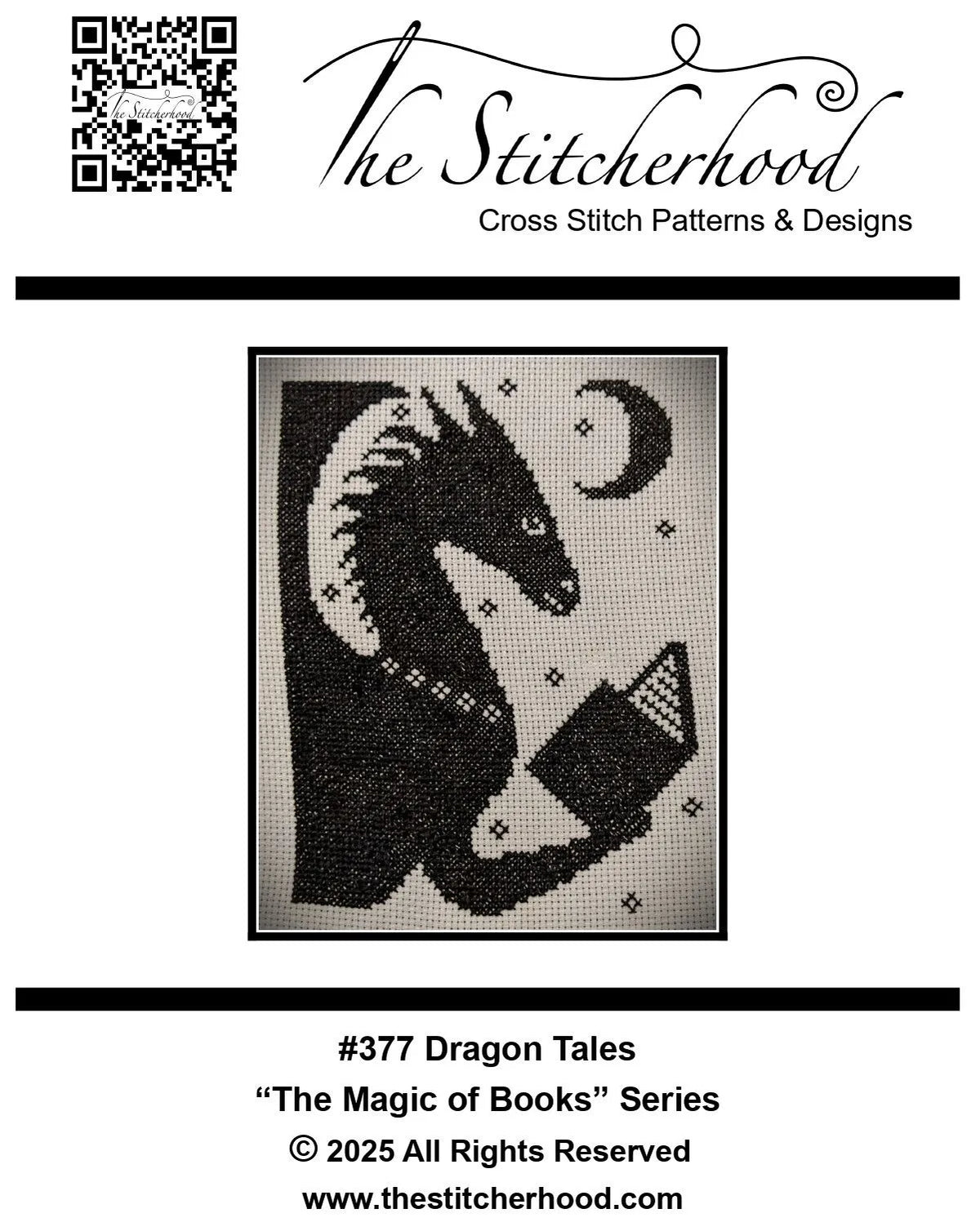 The Stitcherhood Dragon Tales Cross Stitch Pattern