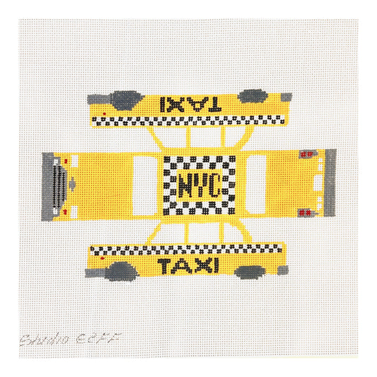 The Studio Midwest Checker Cab Needlepoint Canvas
