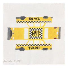 The Studio Midwest Checker Cab Needlepoint Canvas