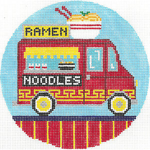 The Meredith Collection Food Truck Needlepoint Canvas - Ramen Noodles