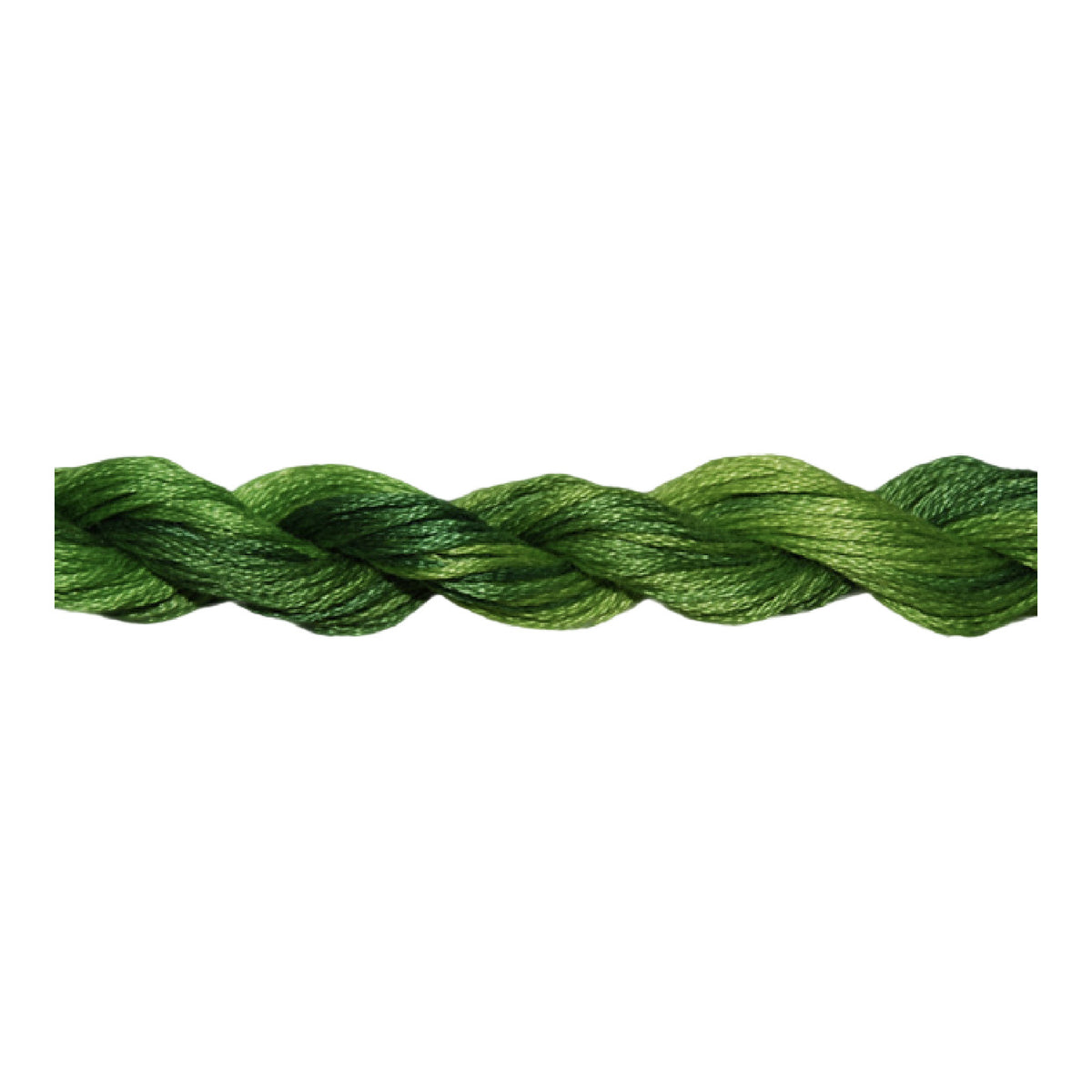 ThreadworX Overdyed Cotton Floss - 1047 Tropical Green