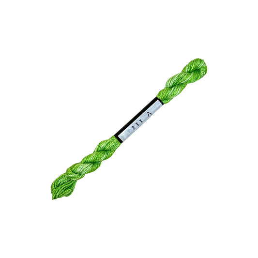 ThreadworX Overdyed Vineyard Silk - V112 Key Lime