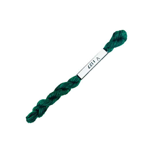 ThreadworX Overdyed Vineyard Silk - V1127 Jungle Green