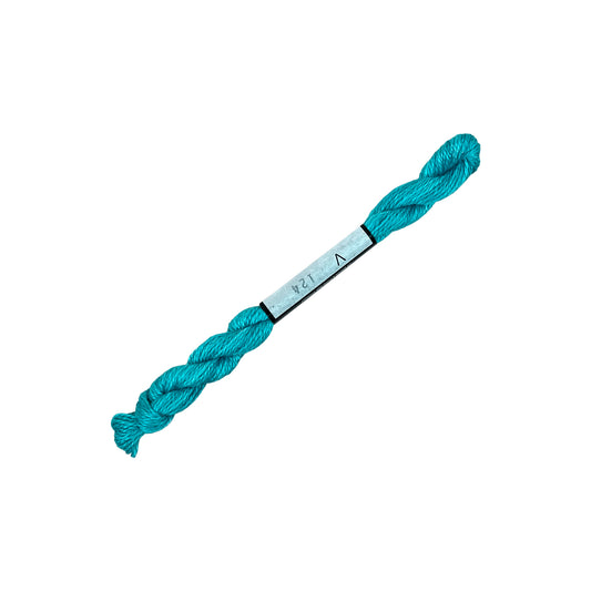 ThreadworX Overdyed Vineyard Silk - V124 Aqua