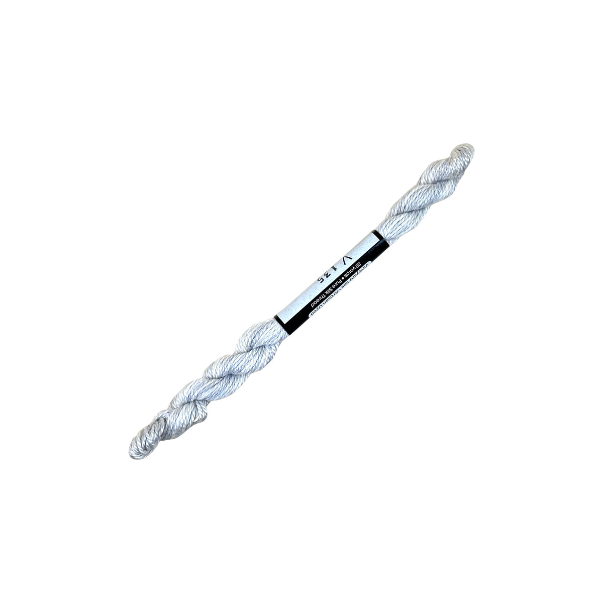 ThreadworX Overdyed Vineyard Silk - V135 Santa's Whiskers