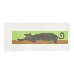 Tilli Tomas Jaguar Green Background Needlepoint Canvas