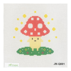 Tilli Tomas James Nation Mushroom Man Needlepoint Canvas