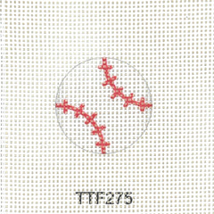 Tilli Tomas Mini Baseball Needlepoint Canvas