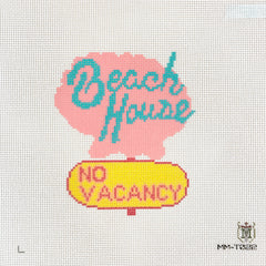 Tilli Tomas Misty Morrow Beach House No Vacancy Needlepoint Canvas