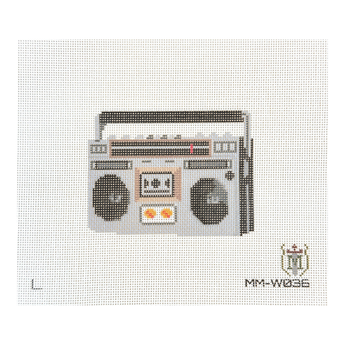 Tilli Tomas Misty Morrow Boom Box Needlepoint Canvas