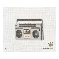 Tilli Tomas Misty Morrow Boom Box Needlepoint Canvas