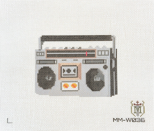 Tilli Tomas Misty Morrow Boom Box Needlepoint Canvas