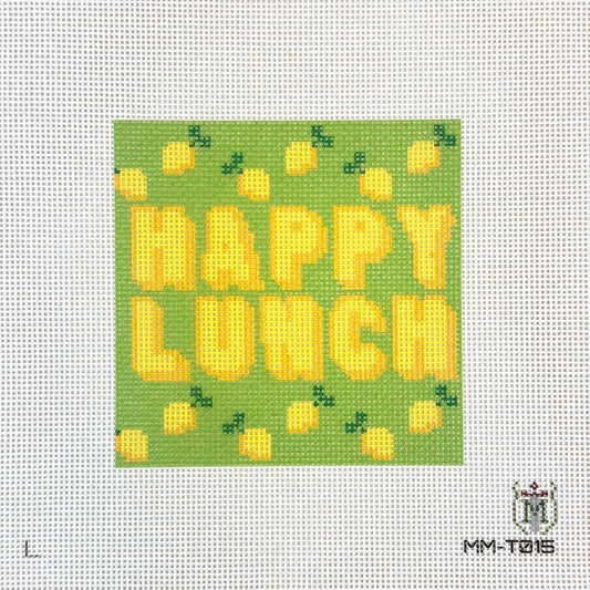 Tilli Tomas Misty Morrow Happy Lunch Needlepoint Canvas