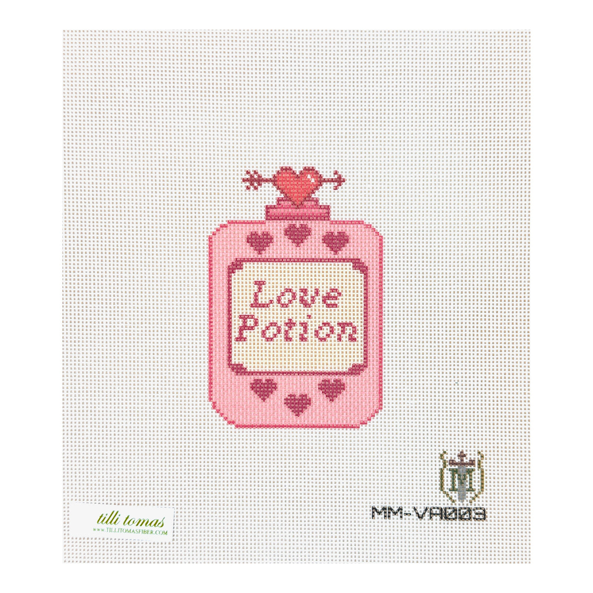 Tilli Tomas Misty Morrow Love Potion Needlepoint Canvas