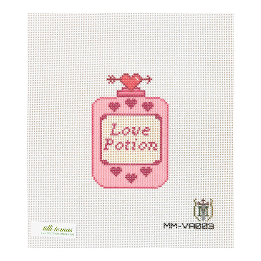 Tilli Tomas Misty Morrow Love Potion Needlepoint Canvas