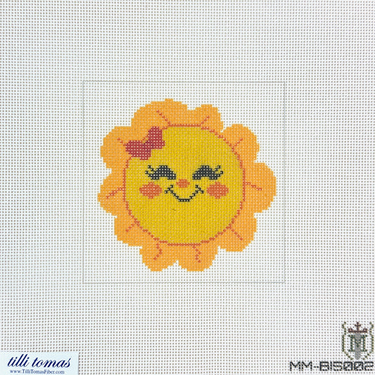 Tilli Tomas Misty Morrow Sunshine Needlepoint Canvas