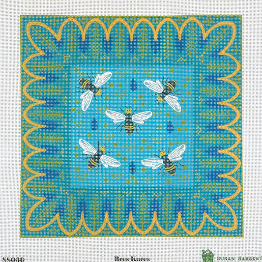 Tilli Tomas Susan Sargent Bees Knees Needlepoint Canvas