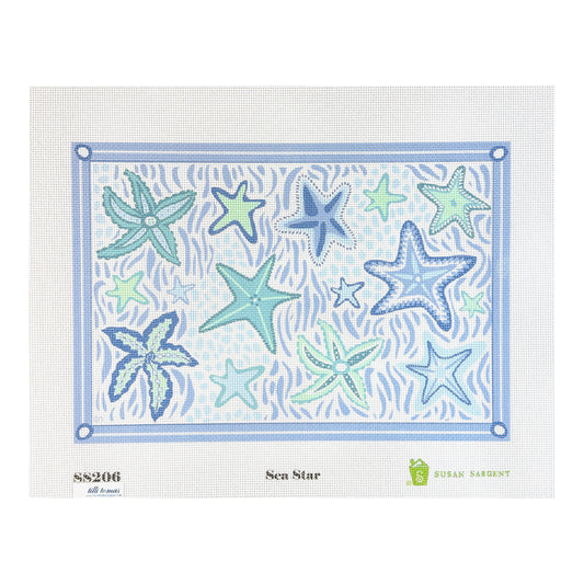 Tilli Tomas Susan Sargent Sea Star Needlepoint Canvas