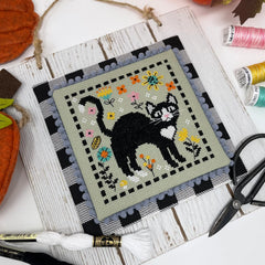Tiny Modernist The Cat Came Back Cross Stitch Pattern