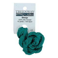 Treenway Silks Shinju - 010 Malachite