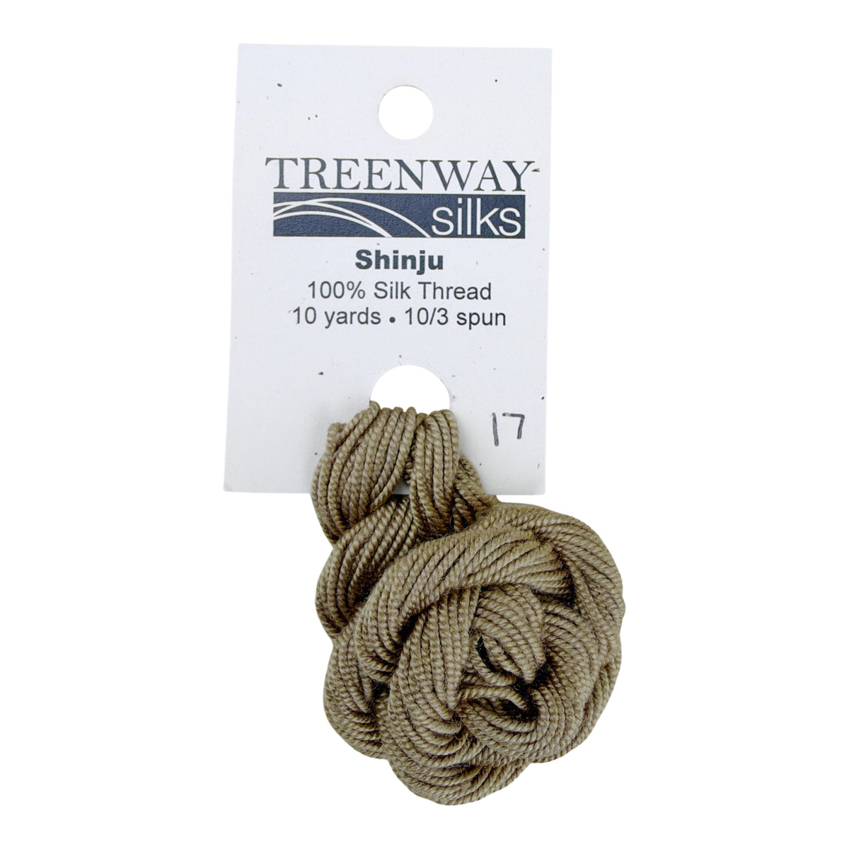 Treenway Silks Shinju - 017 Smokey Topaz